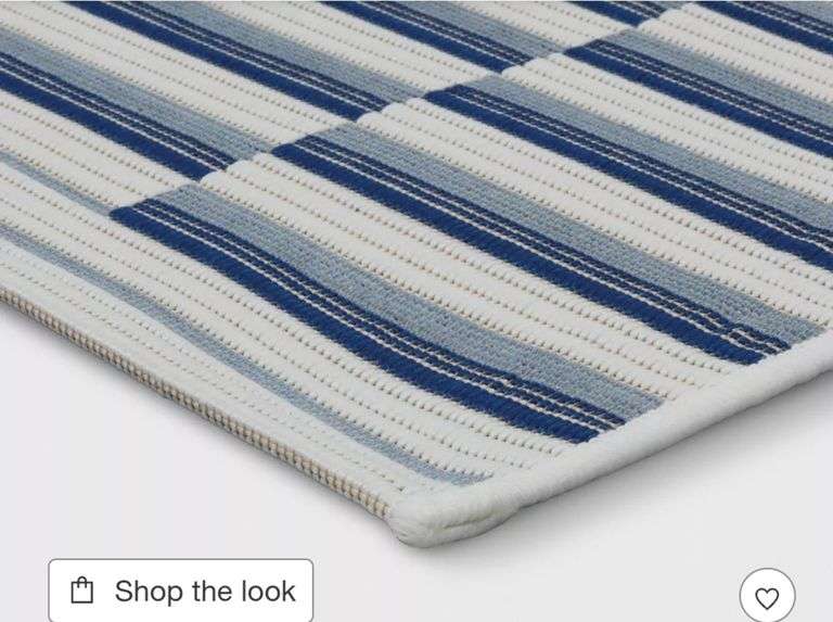 Linear Geo Outdoor Area Rug - Room Essentials 8'5"x8'10"