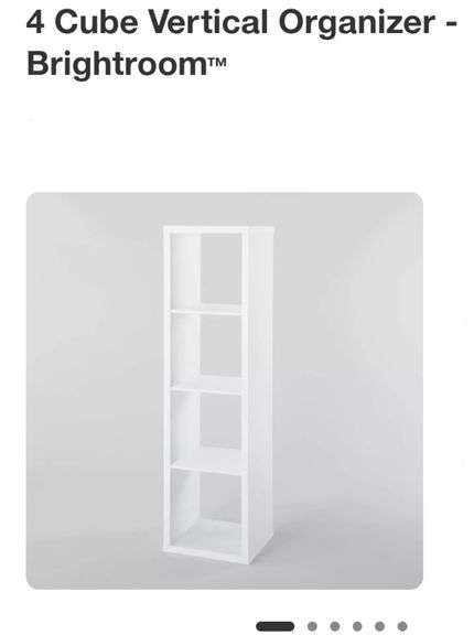 4 Cube Vertical Organizer - Brightroom