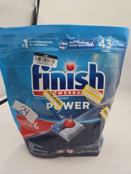 Finish Powerball Power Dishwasher Tabs 43ct