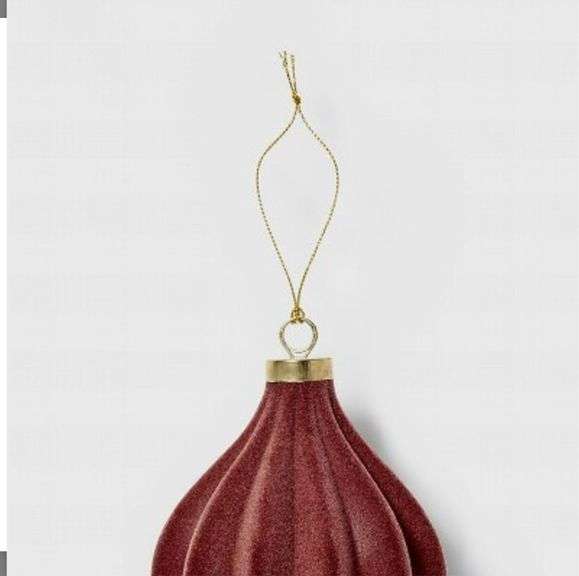 Set of 11 Velvet Decorative Ornaments - Threshold designed with Studio McGee
