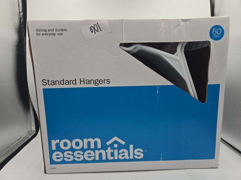 50pk Plastic Hangers White - Room Essentials™: Clothes Hangers for Shirts, Dresses, Tank Tops, Adult Closets