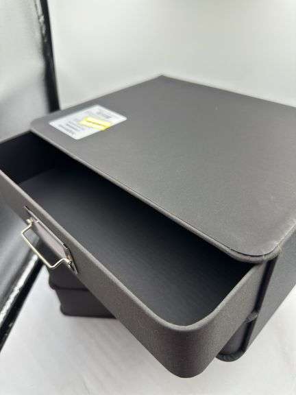 (2) 2 Drawer Decorative Fabric Box Charcoal - Brightroom: Rectangle, Paper & Polyester, Spot Clean, 6"x10"x13"