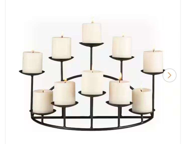 21.25 in. Candle Candelabra Free Standing