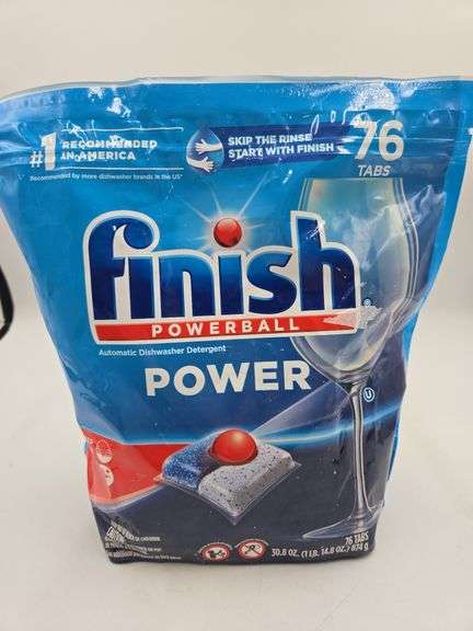 Finish Powerball Power Dishwasher Tabs 76ct