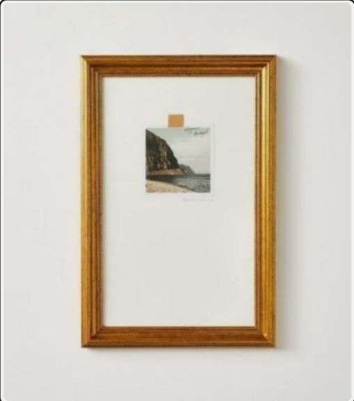 (2) 12"x18" Travel Photo Gold Framed Wall Art - Threshold with Studio McGee