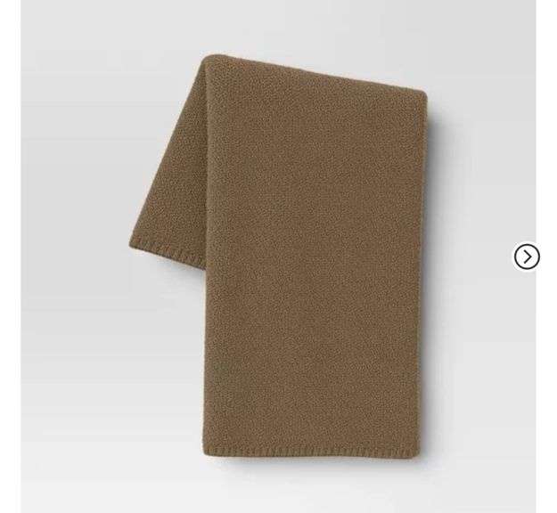 (2) Oversized Recycled Knit Throw Blanket - Threshold