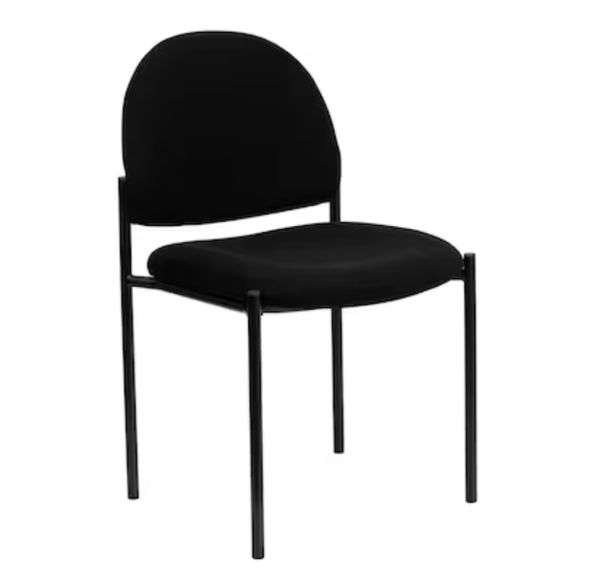Flash Furniture Modern Black Fabric Accent Chair