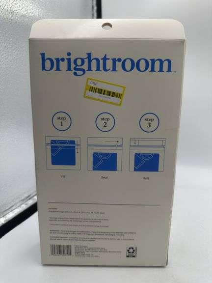 Large 5pc Compression Travel Bags Clear - Brightroom™: Space Saver for Clothing & Bedding