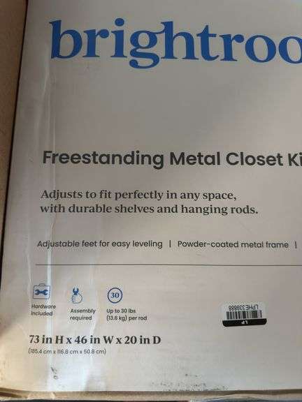 Freestanding Metal Closet - Brightroom™