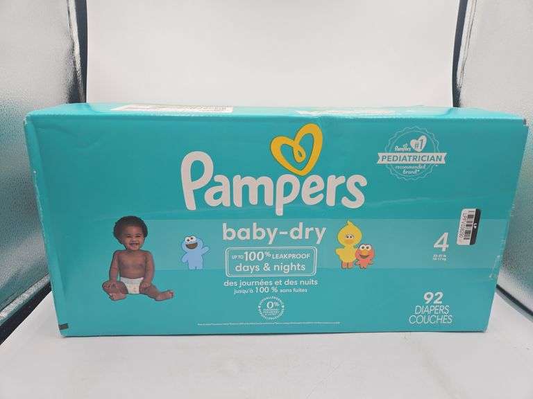 Pampers Baby Dry Diapers Size 4 (92ct)