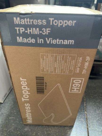 Mattress Topper Full, 3 Inch Gel Memory Foam Bed Topper for Full Size Bed, Blue