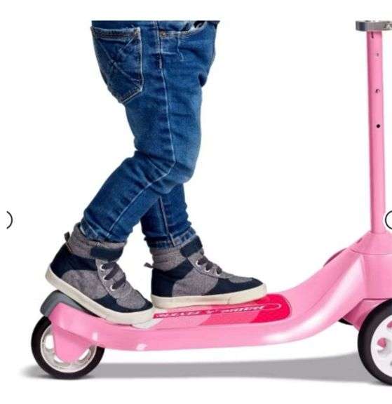 Radio Flyer Grow With Me Beginner Kids' Kick Scooter, pink