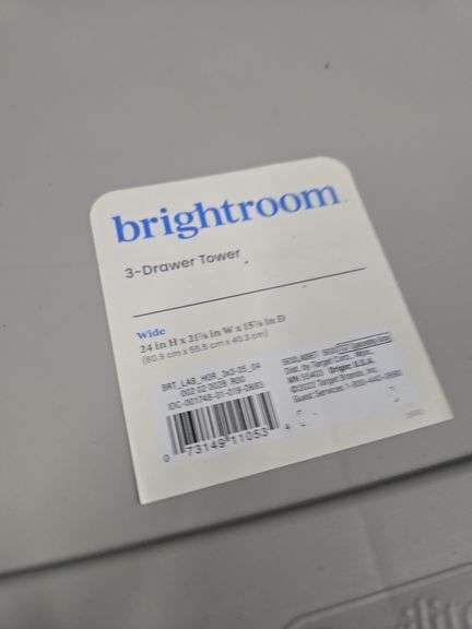 Brightroom 3 Drawer Storage Tower