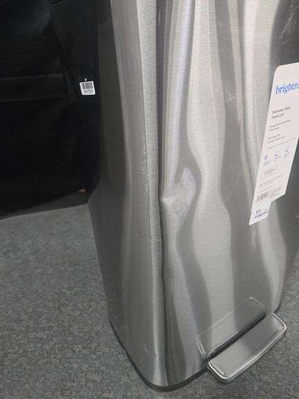 Read! Stainless Steel Step Trash Can 11.8 Gallon