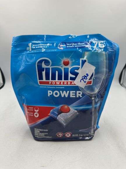 Finish Powerball dishwasher detergent , 76 tabs