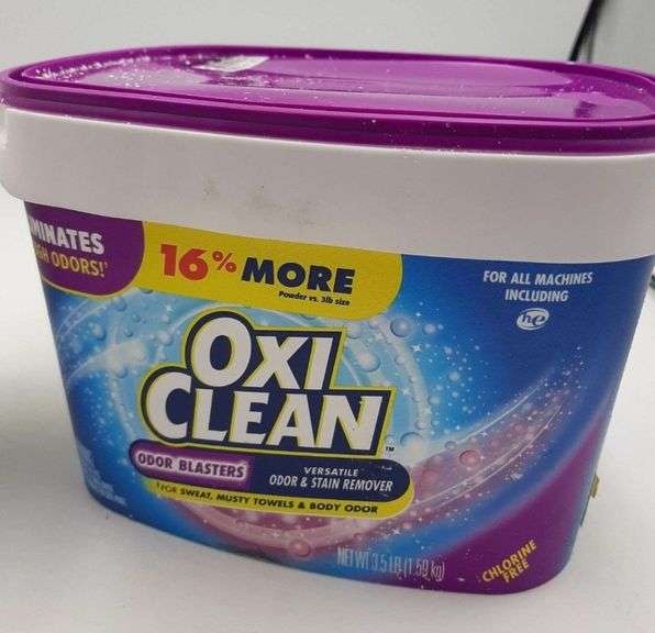 Oxi Clean White Revive 3.5lb & Oxi Clean Odor Blasters 3.5lb