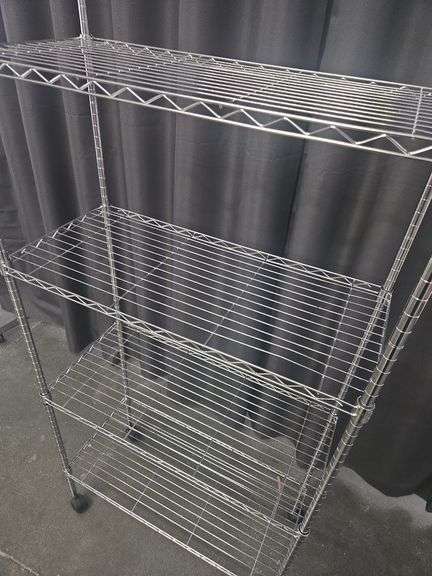 4 Tier Wire Shelf 62"x29"x14"