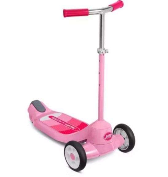 Radio Flyer Grow With Me Beginner Kids' Kick Scooter, pink