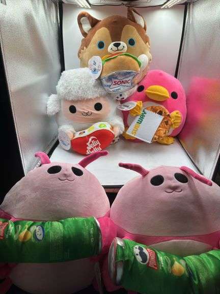 5 Snackles Plush Animals