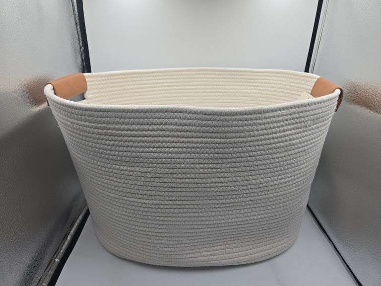 Coiled Rope Laundry Basket - Brightroom