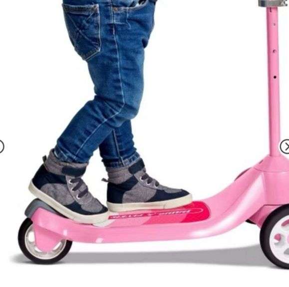 Radio Flyer Grow With Me Beginner Kids' Kick Scooter, pink