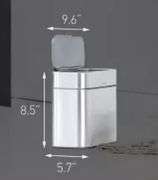 simplehuman 4L Compost Caddy Bin with Magnetic Docking Steel