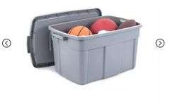 Rubbermaid 31gal Roughneck Storage Tote Gray