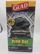 Glad Forceflex Pine Sol Original Scent Trash Bags 34ct (30 Gallon)