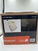21/4” Side Glass, Cases White Glass