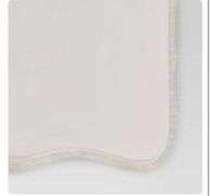 (2) Threshold Faux Fur Pelt Decorative Sofa Throw Blanket Midweight Accent Ivory