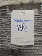 Twisted Paper Rope Oval Laundry Basket - Brightroom™: Gray, Removable Liner