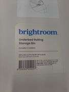 READ!! Frabric Dresser 39.5"H  & Underbed Rolling Storage Bin