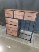 READ!! Frabric Dresser 39.5"H  & Underbed Rolling Storage Bin