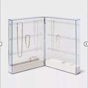 Folding Acrylic Accessory Organizer - Brightroom™: Clear Jewelry Storage, Necklace & Earring Holder