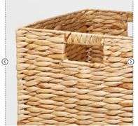 Woven Water Hyacinth Milk Crate - Brightroom™