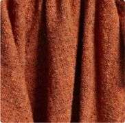 Threshold 60x50" Marled Boucle Textured Wool Cozy Throw Blanket, Orange
