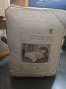 F/Q Faux Shearling Comforter Set Ivory