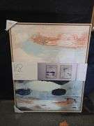 Read! Project 62 Abstract Diptych Wall Art Canvas Set of 2 24"x30" Beige
