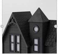 Large Haunted House Figurine Black - Threshold