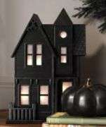 Large Haunted House Figurine Black - Threshold