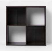 4 Cube Decorative Bookshelf Brown - Room Essentials™