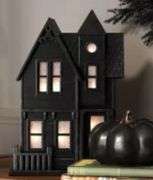 Large Haunted House Figurine Black - Threshold™
