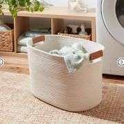 Coiled Rope Laundry Basket - Brightroom
