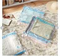 Large 5pc Compression Travel Bags Clear - Brightroom™: Space Saver for Clothing & Bedding