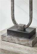 Signature Design By Ashley Bennish - Antique Silver Finish - Table Lamp (L208284)