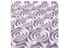 3 Inch 5-Zone Memory Foam Mattress Topper, Soothing Lavender Infusion, Dorm Essentials, Twin