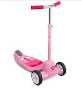 Radio Flyer Grow With Me Beginner Kids' Kick Scooter, pink
