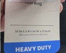 Brightroom Heavy Duty Tool Bag