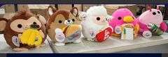 5 Snackles Plush Animals
