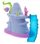 Disney Store Official The Little Mermaid Ariel's Grotto Playset - Fun Girl Toys, Mini Figures Set - Includes Flounder, Sebastian, Treasures & More - Perfect for Fans of Ariel